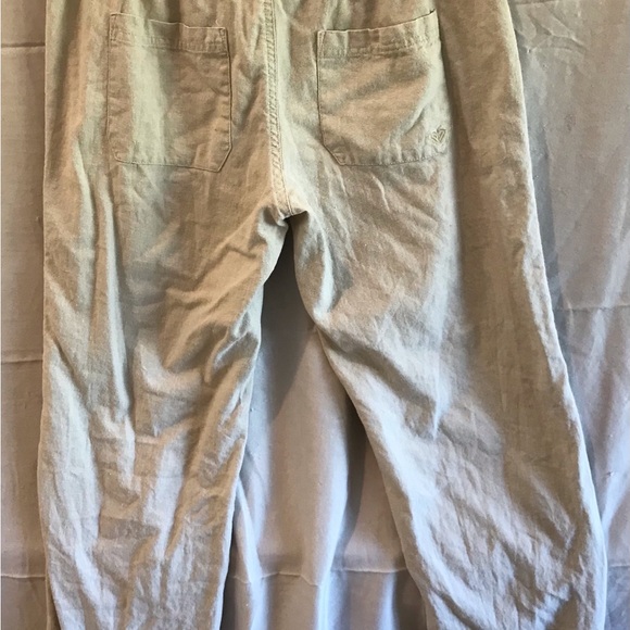 Roxy Tan Joggers Comfortable Sweatpants - Picture 2 of 5